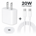 20W USB-C Fast Charger + USB-C Cable | Fast Charging Power Adapter