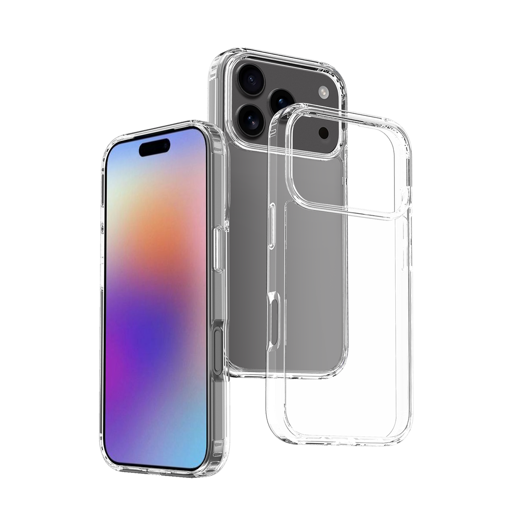 Phone Clear Case + 2 FREE Screen Protectors